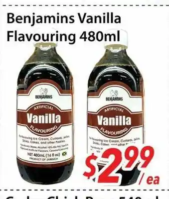 Bestco Food Mart Benjamins Vanilla Flavouring offer