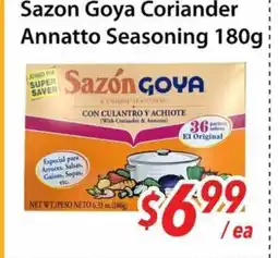 Bestco Food Mart Sazon Goya Coriander Annatto Seasoning offer