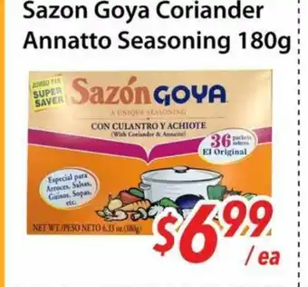 Bestco Food Mart Sazon Goya Coriander Annatto Seasoning offer