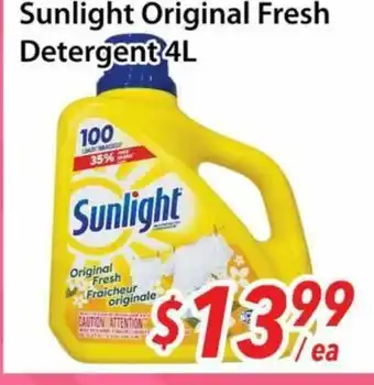 Bestco Food Mart Sunlight Original Fresh Detergent offer
