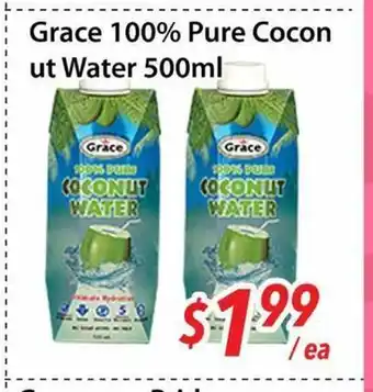 Bestco Food Mart Grace 100% Pure Coconut Water offer
