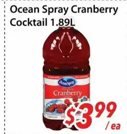 Bestco Food Mart Ocean Spray Cranberry Cocktail offer