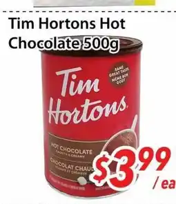 Bestco Food Mart Tim Hortons Hot Chocolate offer