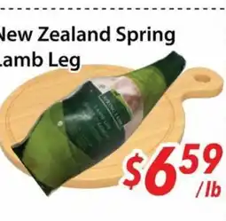 Bestco Food Mart New Zealand Spring Lamb Leg offer