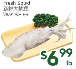 Ample Food Market Fresh Squid offer