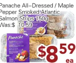 Ample Food Market Panache All-Dressed / Maple Pepper Smoked Atlantic Salmon Strips offer