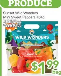 Ample Food Market Sunset Wild Wonders Mini Sweet Peppers offer