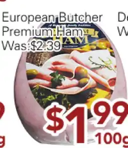 Ample Food Market European Butcher Premium Ham offer