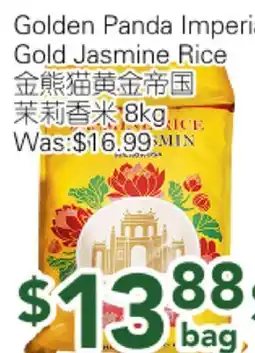 Ample Food Market Golden Panda Imperial Gold Jasmine Rice offer