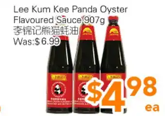 Ample Food Market Lee Kum Kee Panda Oyster Flavored Sauce offer
