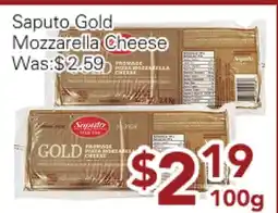 Ample Food Market Saputo Gold Mozzarella Cheese offer