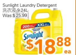 Ample Food Market Sunlight Laundry Detergent offer