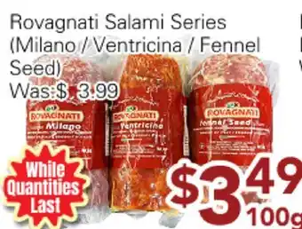 Ample Food Market Rovagnati Salami Series offer