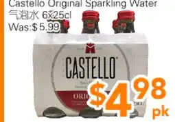 Ample Food Market Castello Original Sparkling Water offer