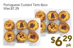 Ample Food Market Portuguese Custard Tarts offer