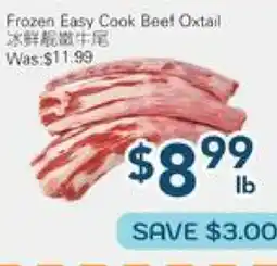 Oceans Fresh Food Market Frozen Easy Cook Beef Oxtail offer