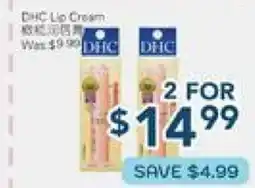 Oceans Fresh Food Market DHC Lip Cream offer