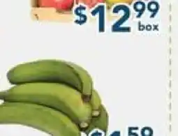 Oceans Fresh Food Market Green Plantain offer