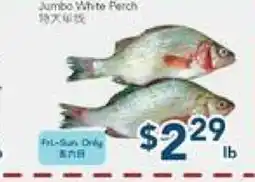 Oceans Fresh Food Market Jumbo White Perch offer