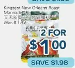 Oceans Fresh Food Market Kingzest New Orleans Roast Marinade offer