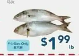 Oceans Fresh Food Market Blue Fish offer