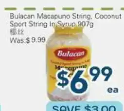 Oceans Fresh Food Market Bulacan Macapuno String Coconut Sport String in Syrup offer