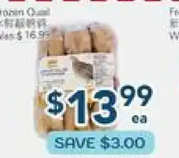 Oceans Fresh Food Market Frozen Quail offer