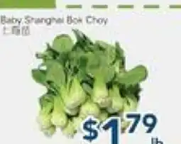 Oceans Fresh Food Market Baby Shanghai Bok Choy offer