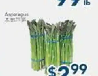 Oceans Fresh Food Market Asparagus offer