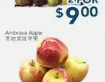 Oceans Fresh Food Market APPLES offer