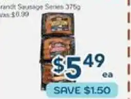 Oceans Fresh Food Market Brandt Sausage Series offer