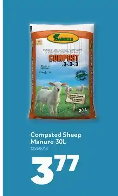 Matériaux Pont Masson Isabelle Compsted Sheep Manure 30L offer