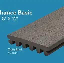 Matériaux Pont Masson Trex Enhance Basic 1 X 6 X 12' Clam Shell offer