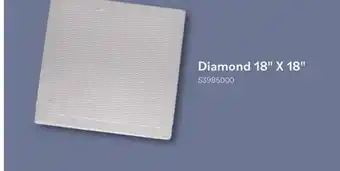 Matériaux Pont Masson Diamond 18 X 18 Concrete Slab offer