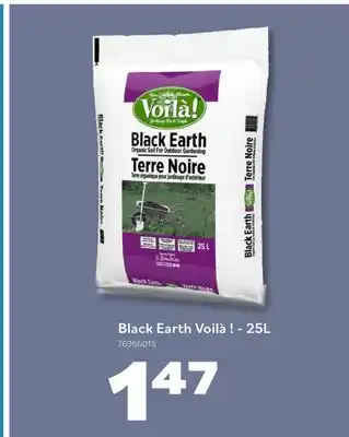 Matériaux Pont Masson Black Earth Voilà! 25L offer