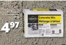 Matériaux Pont Masson SAKRETE All-Purpose Concrete Mix offer