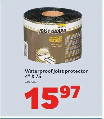 Matériaux Pont Masson RESISTO Waterproof joist protector offer