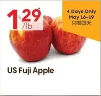 Lucky Supermarket US Fuji Apple offer