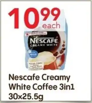 Lucky Supermarket Nescafe Creamy White Coffee 3in1 offer
