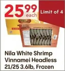 Lucky Supermarket Nila White Shrimp Vinnamei Headless offer