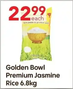 Lucky Supermarket Golden Bowl Premium Jasmine Rice offer