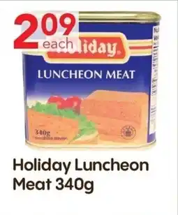 Lucky Supermarket Holiday Luncheon Meat offer