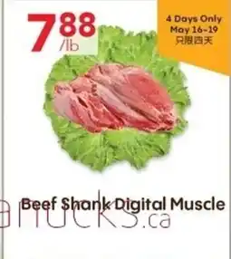 Lucky Supermarket Beef Shank Digital Muscle offer