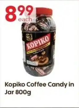 Lucky Supermarket Kopiko Coffee Candy in Jar offer
