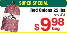 Fruiticana Red Onions offer