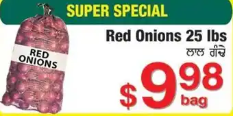 Fruiticana Red Onions offer