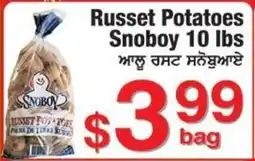 Fruiticana Russet Potatoes Snoboy offer