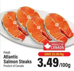 Commisso's Fresh Foods Atlantic Salmon Steaks offer