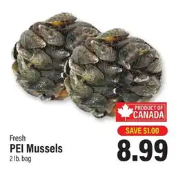 Commisso's Fresh Foods Fresh PEI Mussels offer