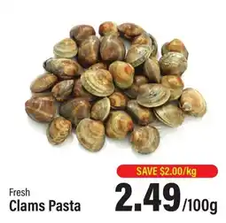 Commisso's Fresh Foods Fresh Clams Pasta offer